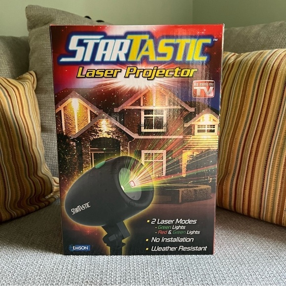 StarTastic Holiday Outdoor Light Show Laser Projection As Seen On TV NIB - Picture 7 of 16